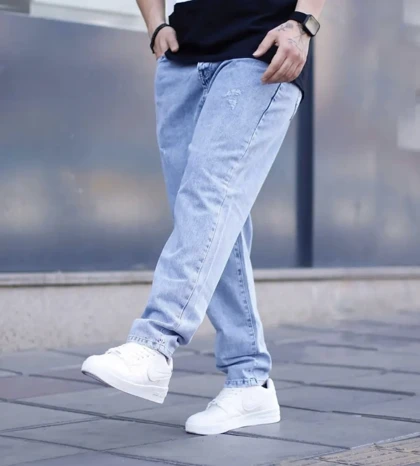 شلوار مام فیت مردانه کد 43