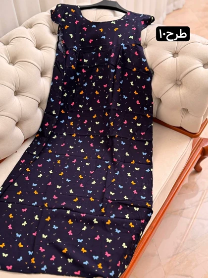 پیراهن نخی صبا کد 1912