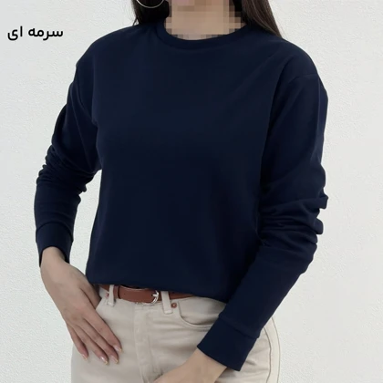 بلوز دورس زنانه یقه گرد بیسیک | آی بولک