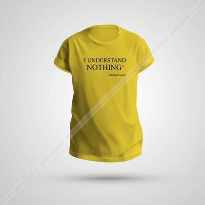 تیشرت Office طرح Nothing