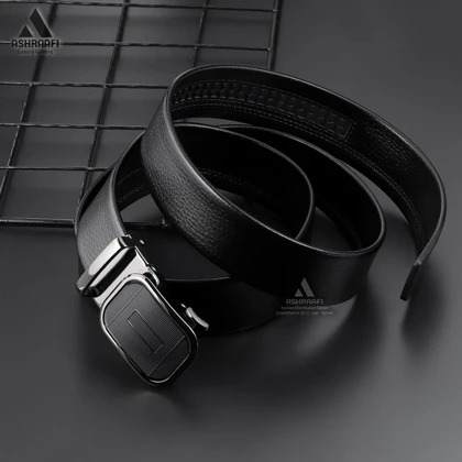 کمربند چرم مردانه Leather Ratchet Belt BL143