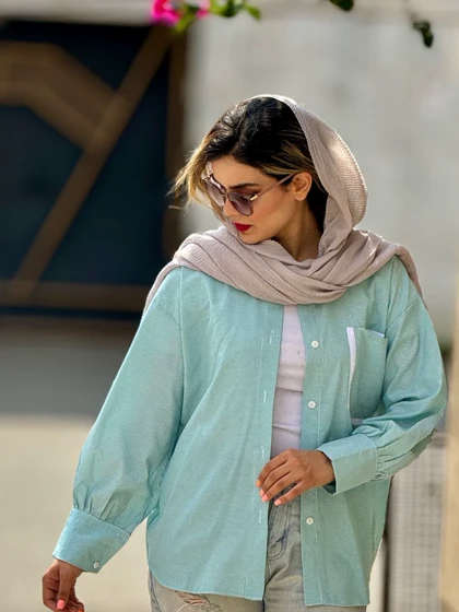 مانتو راه راه ملو