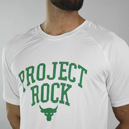 تیشرت ورزشی اسپرت آندر آرمور مدل HS-Rock-357 سفید