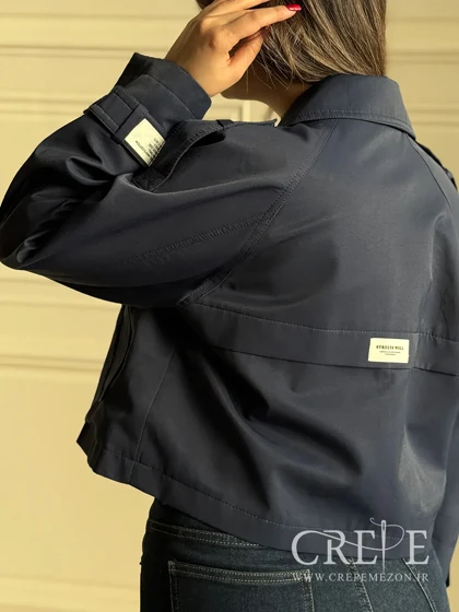 بارانی کراپ چهار دکمه