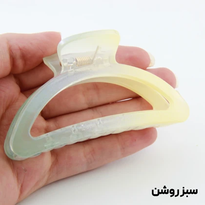 کلیپس دخترانه مدل صخره ای دو رنگ