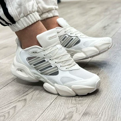 ست کتانی آدیداس مردانه زنانه مدل climacool vento رنگ سفید