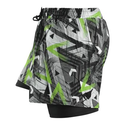 شلوارک کشاله دار ورزشی مردانه مدل 4K1103 سبز