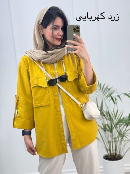 مانتو لینن پنبه نوازش ( دارای ایراد جزئی )