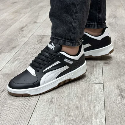 کفش و کتانی مردانه مدل پوما PUMA رنگ مشکی و سفید