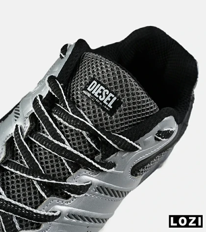 کفش کتانی بزرگ پا طوسی خاکستری DIESEL S-SERENDIPITY SPORT مدل 7520