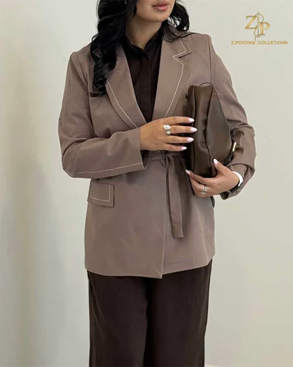 کت تک زنانه لینن استار