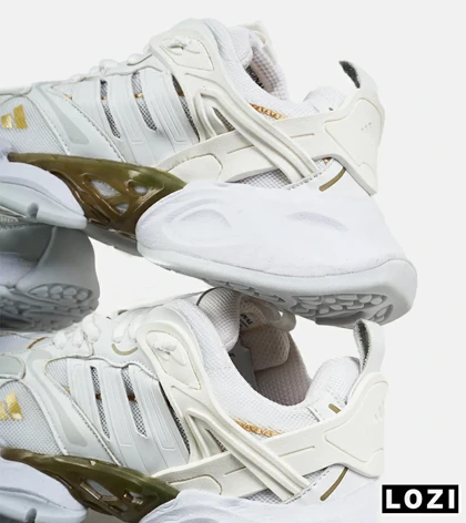 کفش کتانی مردانه و زنانه سفید طلایی ADIDAS performance x9000l4