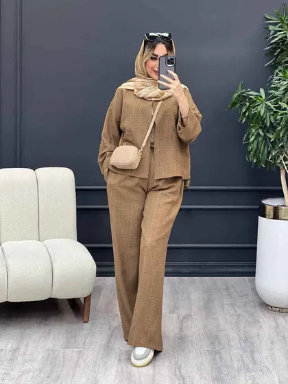 ست کت و شلوار بغل چاک