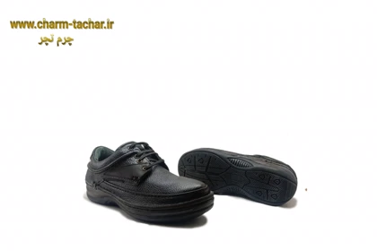 کفش طبی مردانه بندی چرم طبیعیbl400