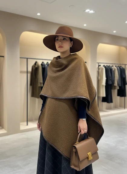 پانچو چرم دوزی ژینوس