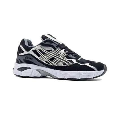 کفش وکتانی مردانه مدل اسیکس ASICS رنگ مشکی نقره ای کد 92148