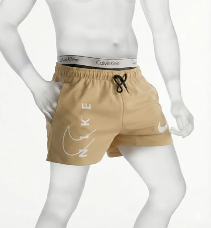 شلوارک کوتاه نایک دورس (Nike) مخصوص تمرین پا (اسکواتی) و چاپ زول