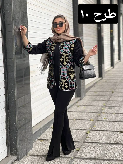 کت مزونی مخمل کد 1438