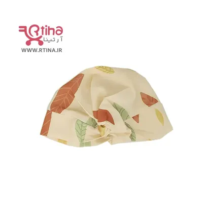 کلاه حجاب پارچه ای توربان مدل گل‌دار