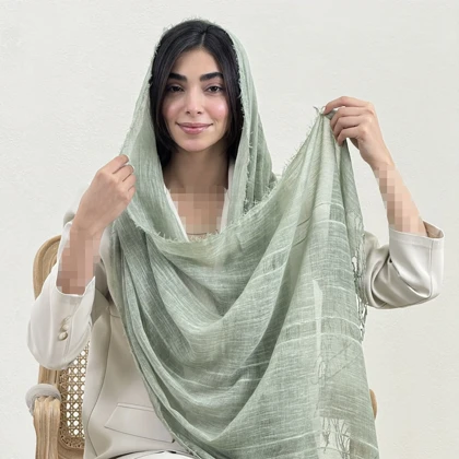 شال زنانه لینن زوما بلا | آی بولک