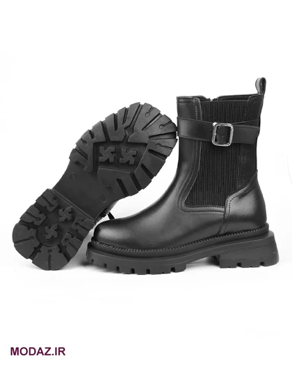نیم بوت زنانه بغل کش سگک دار پاریس BOOT 8421