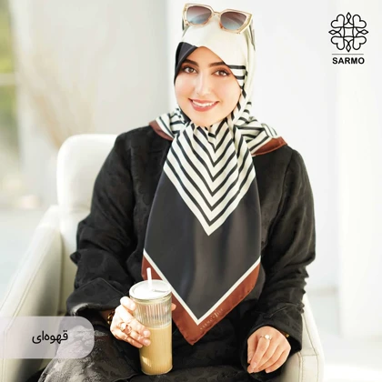 روسری ابریشم کجراه پیچک
