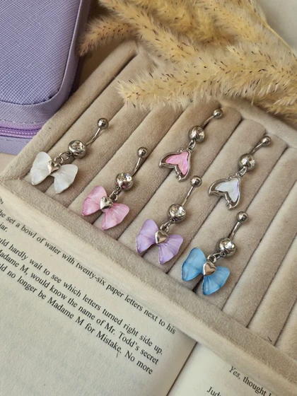 پیرسینگ ناف پینترستی