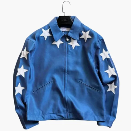جکت طرح star برند تومارو رنگ آبی 143