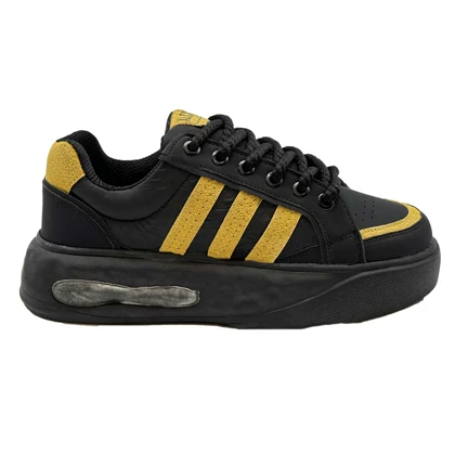 کفش و کتانی لژدار مردانه مدل آدیداس ADIDAS رنگ مشکی زرد
