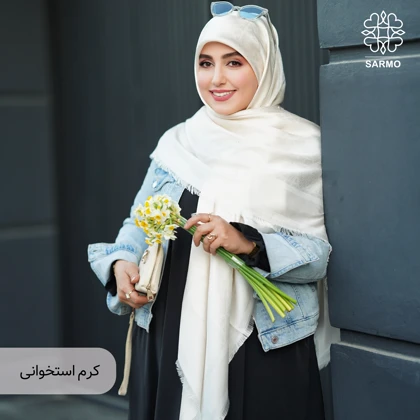روسری ژاکارد رونا خطی