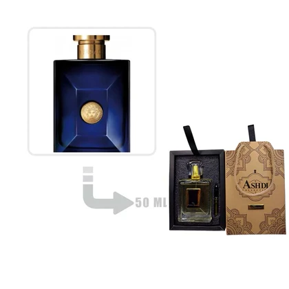 عطر ادکلن ورساچه دیلان بلو مردانه 50 میل اشدی Versace Dylan Blue for Men Ashdi 50ml