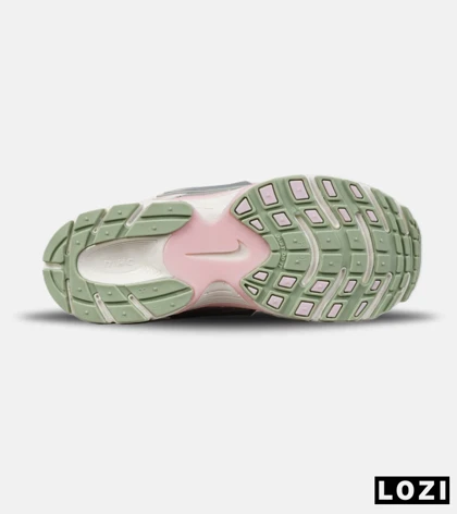 کتانی سفید طوسی صورتی نایک V5 RNR مدل 9443 استایل اسپرت زنانه