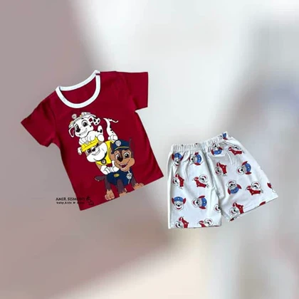 تیشرت شلوارک راحتی اسپرت