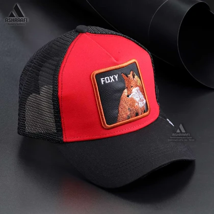 کلاه گورین طرح روباه Trucker Cap HA176