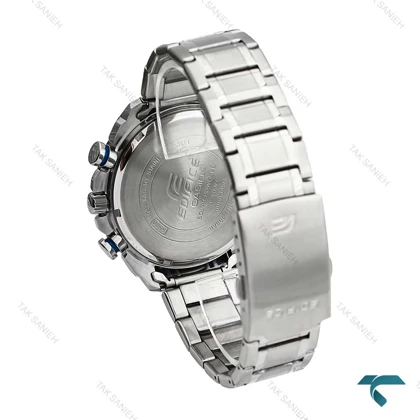 کاسیو ادیفایس EQS-600 مردانه سیلور صفحه سرمه ای Casio-6663-G