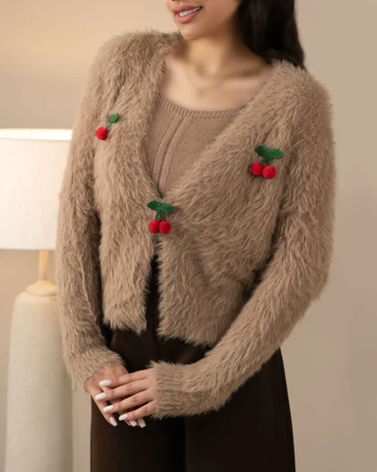 ست دو تیکه موهر Cherry کد 31008