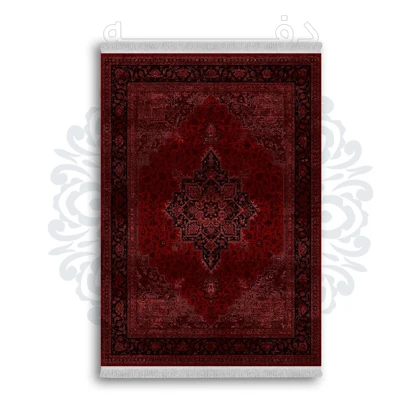 *جدید* فرشینه از جنس پارچه شانل مخمل ترک طرح فانتزی برند دفه کد 1413