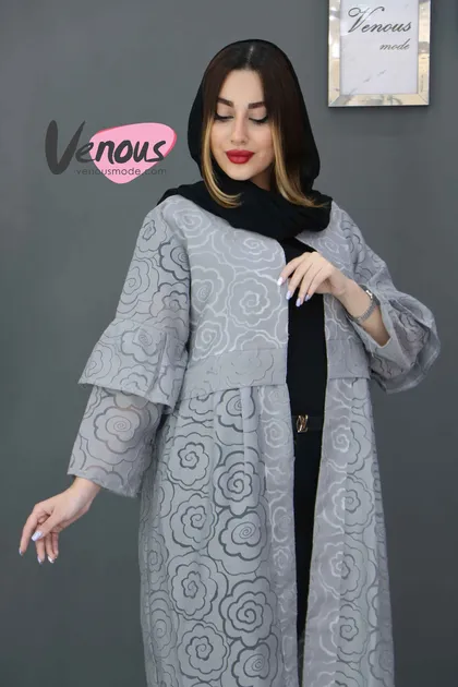 مانتو یاخما طرح گل