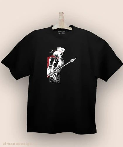 تیشرت لش مردانه و زنانه اصیل ایرانی طرح گشتاسب