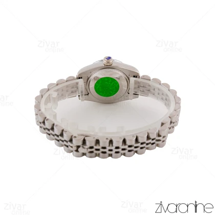 ساعت رولکس دیت جاست زنانه تمام نقره ای 105008