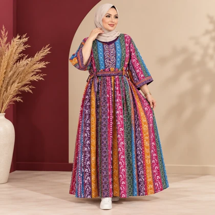 پیراهن هندی سنتی مدل پنجابی کد 6065