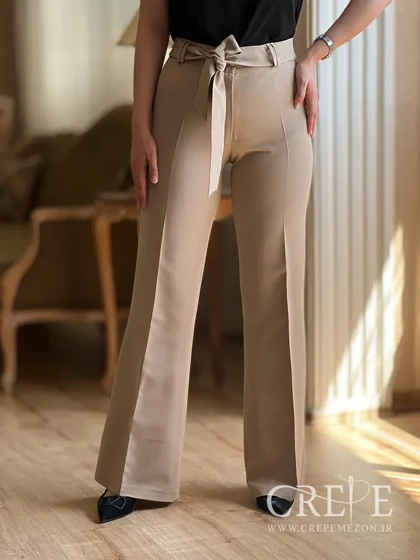 شلوار کرپ دمپا گشاد قد 104