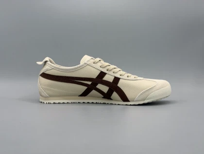 کتانی اسیکس اونیتسوکا تایگر مکزیکو 66 کرم قهوه ای / Asics Onitsuka Tiger