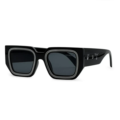 عینک آفتابی دور سفید آف وایت Off White مدل EA-0696 ترند فشن