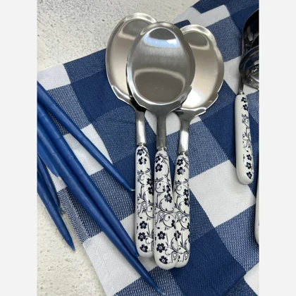 کفگیر طرح دنی هوم گل آبی