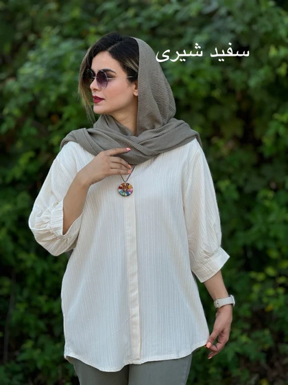 مانتو شومیزی رزا2755