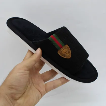 دمپایی حوله ای نیکتا مدل 10000-25 کبریتی کد 1464-BK