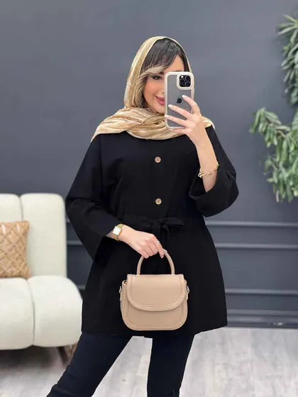 مانتو آستین پاکتی موژان