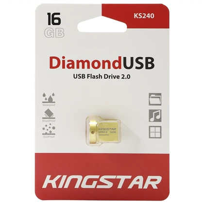 فلش مموری کینگ استار Kingstar مدل KS240 ظرفیت 16 گیگابایت