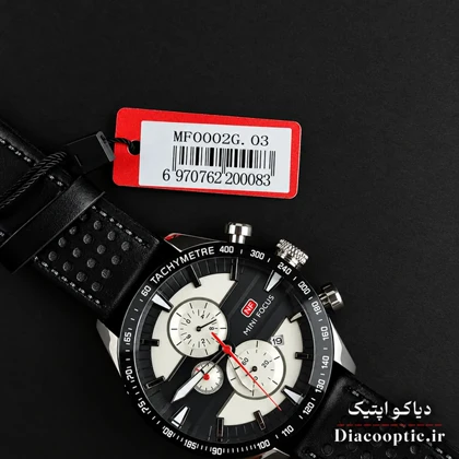 ساعت مچی مردانه اورجینال موتور ژاپن برند مینی فوکوس سه موتور مدل Mf0002G.03 بند چرم